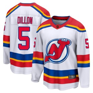 New Jersey Devils Brenden Dillon Official White Fanatics Branded Breakaway Adult Special Edition 2.0 NHL Hockey Jersey